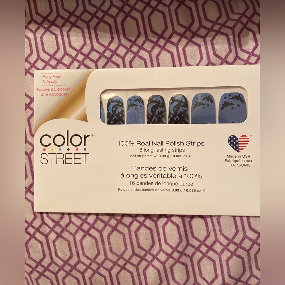 ColorStreet NailPolish Strips “Bat’s Amore”